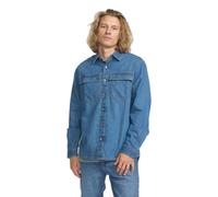 Long sleeve denim work shirt Revolution Bleu L