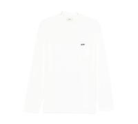 Long-sleeve Embroidered Logo Tee - male - Autry - Long Sleeve T-Shirts - White - M - Tops M