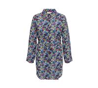 Long Sleeve Evening Blue Dress - female - ONLY Carmakoma - Shirt Dresses - Multicolor - 2XL - Dresses 2XL
