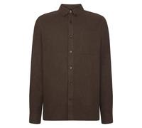 Long sleeve flannel shirt KnowledgeCotton Apparel GOTS Marron L
