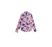 Long Sleeve Floral Print Blouse for Women Salsa Jeans Bleu L