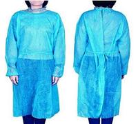 Long sleeve, Fluid Proof, Disposable Gown