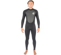 Long Sleeve Full Suit GUL G-Force Flatlock 3 Back-Zip Noir M Short