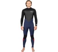 Long Sleeve Full Suit GUL Response GBS 3/2 Back-Zip Noir M Tall