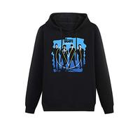 Long Sleeve Hooded Sweatshirt Woman'S The Vamps British Band 2015 Tour Logo Cotton Blend Hoody Black 3XL