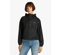 Long Sleeve Hooded Windbreaker Black