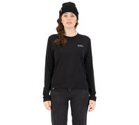 Long Sleeve Icon T-Shirt Merino Women Mons Royale Noir L