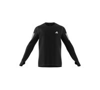 adidas Men's Own The Run Long Sleeve Tee, Black/White, S