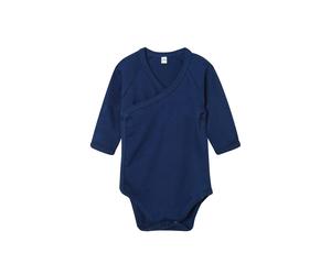 Long Sleeve Kimono Bodysuit Baby Babybugz Bleu 0/3 mois