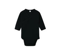 Long Sleeve Kimono Bodysuit Baby Babybugz Noir 3/6 mois