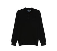 Long Sleeve Knitwear Pullover - male - Polo Ralph Lauren - V-neck Knitwear - Black - M - Knitwear M
