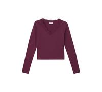 Long Sleeve Lace T-Shirt Girl s.Oliver Rouge 11/12 years
