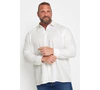 Long Sleeve Linen Shirt BadRhino White XXL