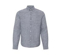 Long sleeve linen shirt Casual Friday Anton BD Bleu L