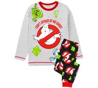 Long Sleeve Long Leg Pyjama Set Ghostbusters Grey 13-14 Years