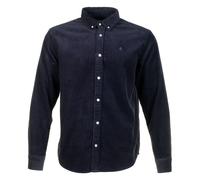 Long Sleeve Madison Cord Shirt Dark Navy, Medium
