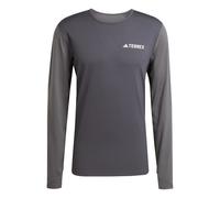 adidas Men's Multi Synthetic Base Layer Long Sleeve, Carbon/Grey Six, L