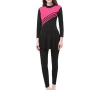Long Sleeve Muslim Swimwear 3pcs Burkini Set Ladies Tops Swim Pants Hijab Full Cover Modest Islamic UV Swimwear Surfing SuitSummer Products