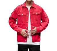 Long Sleeve Outfit for Man Fall Winter Denim Hippy Victorian Western Ripped Renaissance Peasant Motorcycle Distressed Plain Steampunk Outfits Man Button Up 2025 3XL
