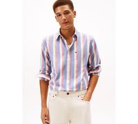 Tommy Hilfiger Men Heritage Oxford ICON STP Shirt MW0MW41695 L/S Shirt, Blue, L