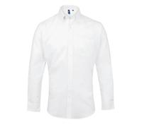 Long Sleeve Oxford Shirt Easy Care Wrinkle Resistant Sami Fitted by Premier
