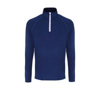 Long Sleeve Performance Quarter Zip Top TriDri Navy M