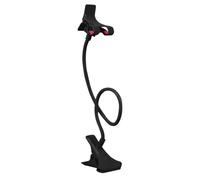 Long Sleeve Phone Holder - Flexible Night Parts, Gooseneck Stand, Adjustable Mobile Clip, Sturdy Mountain Accessories, for Desk Studies, Kitchen Cooking, Bed Reading, Office Work, Travel Entertainment