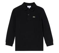 Long Sleeve Piqué Polo - male - Lacoste - Kids Short Sleeve T-Shirts - Black - 6 Y - Kids 6 Y