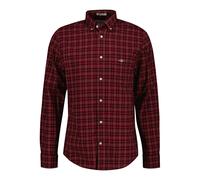 Long sleeve plaid shirt Gant Classic Rouge 2XL