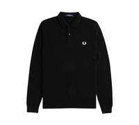 Long Sleeve Plain Polo - male - Fred Perry - Polo Shirts - Black - S - Tops S