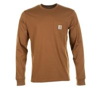 Long Sleeve Pocket T Shirt WIP Hamilton Brown, Medium