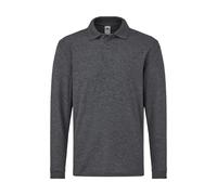 Long sleeve polo for kids Fruit of the Loom Gris 3/4 ans