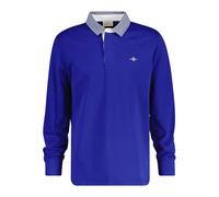 Long Sleeve Polo Gant Classic Heavy Rugger Bleu L