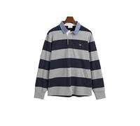 Long Sleeve Polo Gant Classic Heavy Rugger Gris XL