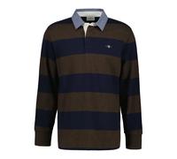 Long Sleeve Polo Gant Classic Heavy Rugger Marron M