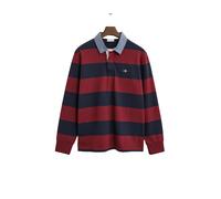 Long Sleeve Polo Gant Classic Heavy Rugger Rouge XL