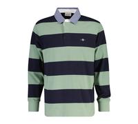 GANT Men's Reg Chambray Stripe Heavy Rugger T-Shirt, Surplus Mint, S