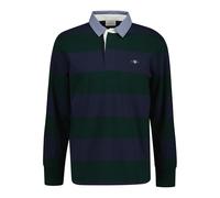 Long Sleeve Polo Gant Classic Heavy Rugger Vert XL