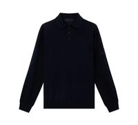 Long Sleeve Polo - male - Stone Island - Polo Shirts - Blue - M - Tops M