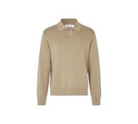 Long Sleeve Polo Samsoe Samsoe Sanino Beige M