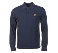 Belstaff Long Sleeve Polo Shirt - Dark Ink - 104283-DKN LS POLO SHRT C