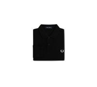 Long sleeve polo shirt Fred Perry Plain Noir S