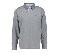 Long sleeve polo shirt Gant Reg Chambray Heavy Gris S