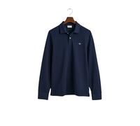 Long sleeve polo shirt Gant Shield Bleu S
