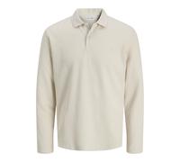 Long sleeve polo shirt Jack & Jones Austin Blanc M