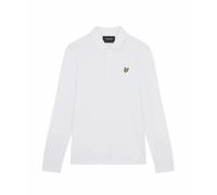 Long sleeve polo shirt Lyle & Scott Blanc XL
