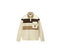 Long sleeve polo shirt Napapijri E-Bloom Beige L