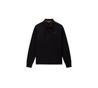 Long sleeve polo shirt Napapijri Nedles Noir 3XL