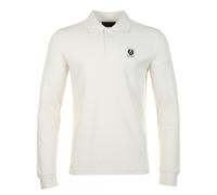 Long Sleeve Polo Shirt Silver Birch, Medium