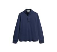 Superdry Classics Henley Half Zip Sweatshirt Blue M Men